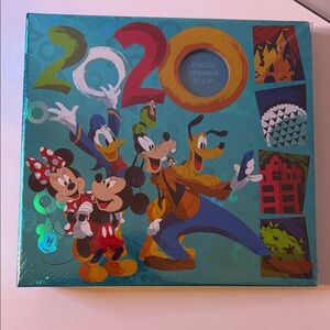 Disney 2020 Teal and Red Photo Album